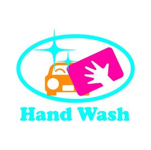 MacMagicianさんの出張手洗い洗車「Hand Wash」ハンドウォッシュのロゴへの提案
