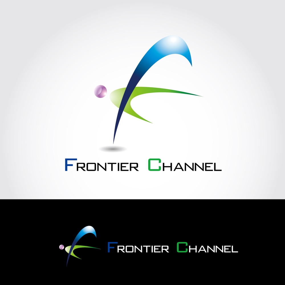 次世代音楽配信サービス「Frontier Channel」のロゴ（商標登録予定なし）