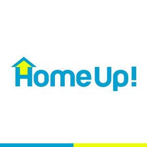 onesixさんの簡単ホームページ作成＆運営ツール「Home Up!（ホームアップ）」のロゴへの提案