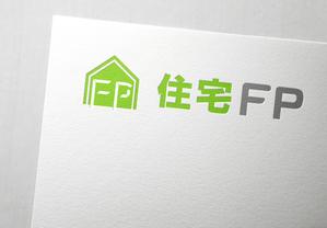 Riku5555 (RIKU5555)さんの住宅業界向けＦＰ派遣サービス「住宅ＦＰ」のロゴへの提案