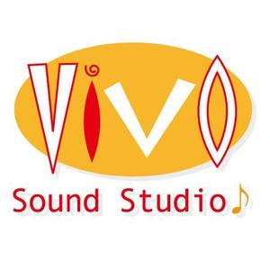 akane_designさんの音楽スタジオ「Vivo Sound Studio」のロゴ作成またはブラッシュアップへの提案