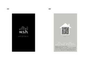 hamo (hamo02)さんの不動産会社「worth style home」のショップカードデザインへの提案