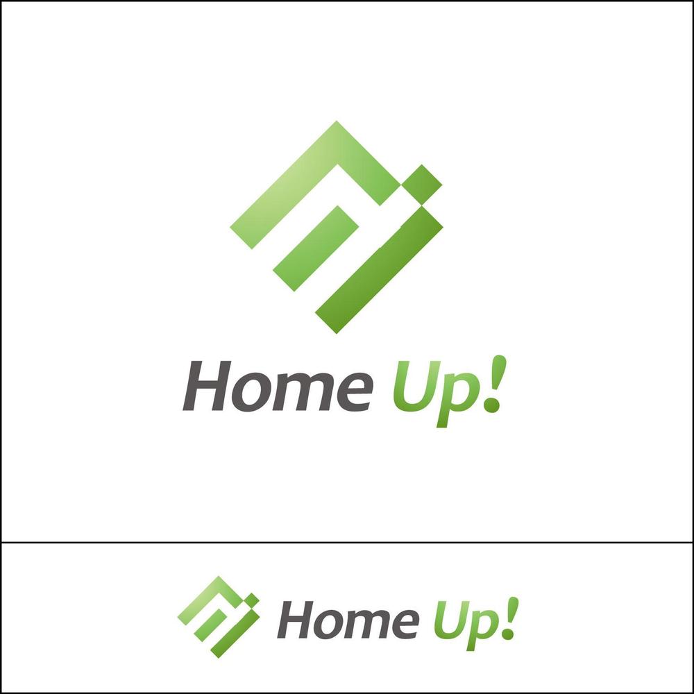 簡単ホームページ作成＆運営ツール「Home Up!（ホームアップ）」のロゴ