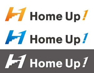 Hiko-KZ Design (hiko-kz)さんの簡単ホームページ作成＆運営ツール「Home Up!（ホームアップ）」のロゴへの提案