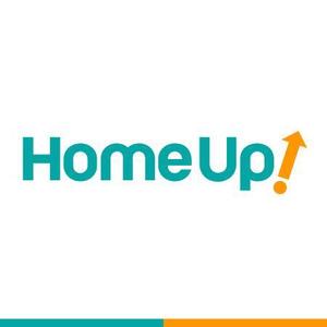 onesixさんの簡単ホームページ作成＆運営ツール「Home Up!（ホームアップ）」のロゴへの提案