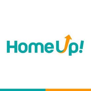 onesixさんの簡単ホームページ作成＆運営ツール「Home Up!（ホームアップ）」のロゴへの提案