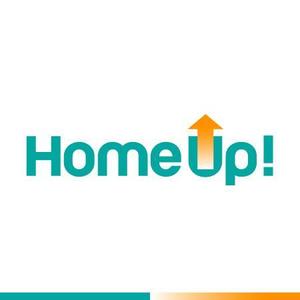 onesixさんの簡単ホームページ作成＆運営ツール「Home Up!（ホームアップ）」のロゴへの提案