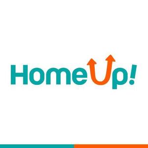 onesixさんの簡単ホームページ作成＆運営ツール「Home Up!（ホームアップ）」のロゴへの提案