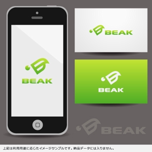 サクタ (Saku-TA)さんのスマートフォン向けアプリ等の開発会社「BEAK株式会社」のロゴへの提案