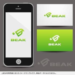 サクタ (Saku-TA)さんのスマートフォン向けアプリ等の開発会社「BEAK株式会社」のロゴへの提案