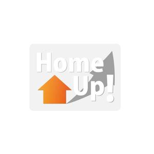 じぇねみあ (gen-miya)さんの簡単ホームページ作成＆運営ツール「Home Up!（ホームアップ）」のロゴへの提案