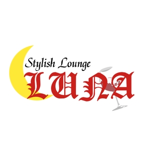 ハートオブマインド (heart_of_mind)さんのラウンジ スナック 「Stylish Lounge LUNA」のロゴへの提案