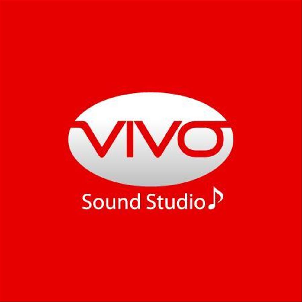 音楽スタジオ「Vivo Sound Studio」のロゴ作成またはブラッシュアップ