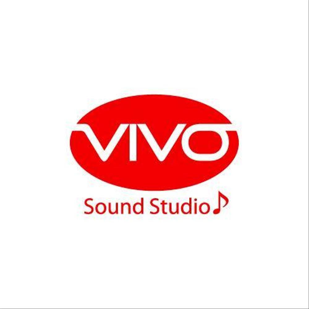 音楽スタジオ「Vivo Sound Studio」のロゴ作成またはブラッシュアップ