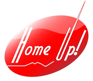 easel (easel)さんの簡単ホームページ作成＆運営ツール「Home Up!（ホームアップ）」のロゴへの提案