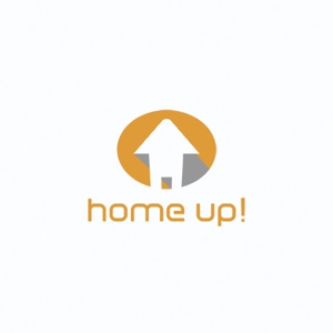 mae_chan ()さんの簡単ホームページ作成＆運営ツール「Home Up!（ホームアップ）」のロゴへの提案