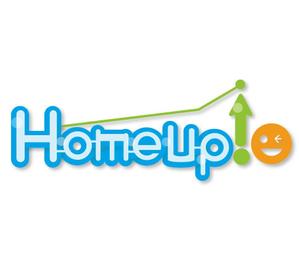 郷山志太 (theta1227)さんの簡単ホームページ作成＆運営ツール「Home Up!（ホームアップ）」のロゴへの提案