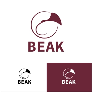長香 (choukou)さんのスマートフォン向けアプリ等の開発会社「BEAK株式会社」のロゴへの提案