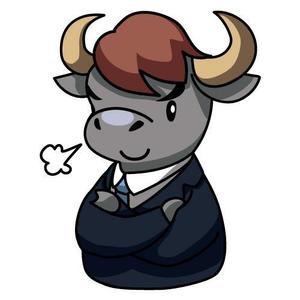 チカイチ(colot) (colot)さんの雄牛のキャラクターデザインへの提案