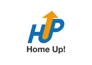 loto (loto)さんの簡単ホームページ作成＆運営ツール「Home Up!（ホームアップ）」のロゴへの提案