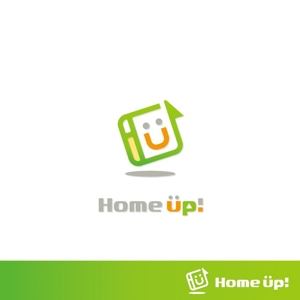 smoke-smoke (smoke-smoke)さんの簡単ホームページ作成＆運営ツール「Home Up!（ホームアップ）」のロゴへの提案
