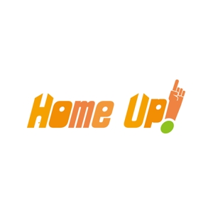 リーフエッジ ()さんの簡単ホームページ作成＆運営ツール「Home Up!（ホームアップ）」のロゴへの提案