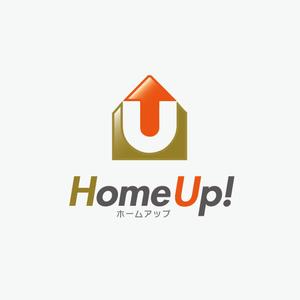 atomgra (atomgra)さんの簡単ホームページ作成＆運営ツール「Home Up!（ホームアップ）」のロゴへの提案