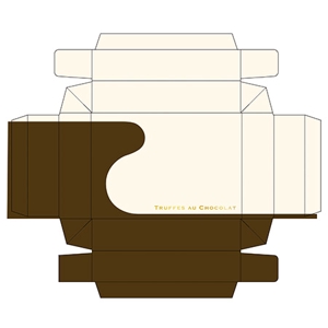 いろどり ()さんのチョコレートのパッケージデザイン（複数採用もあり）への提案