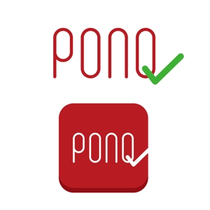 engine ()さんのカードを持ち歩かなくて良い、カード決済「PONQ」（ポンク）のロゴマークへの提案