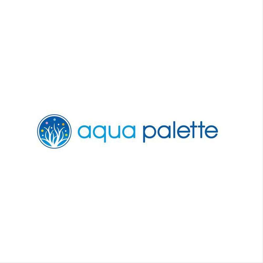 【急募】サンゴ専門店『aqua palette』のロゴ