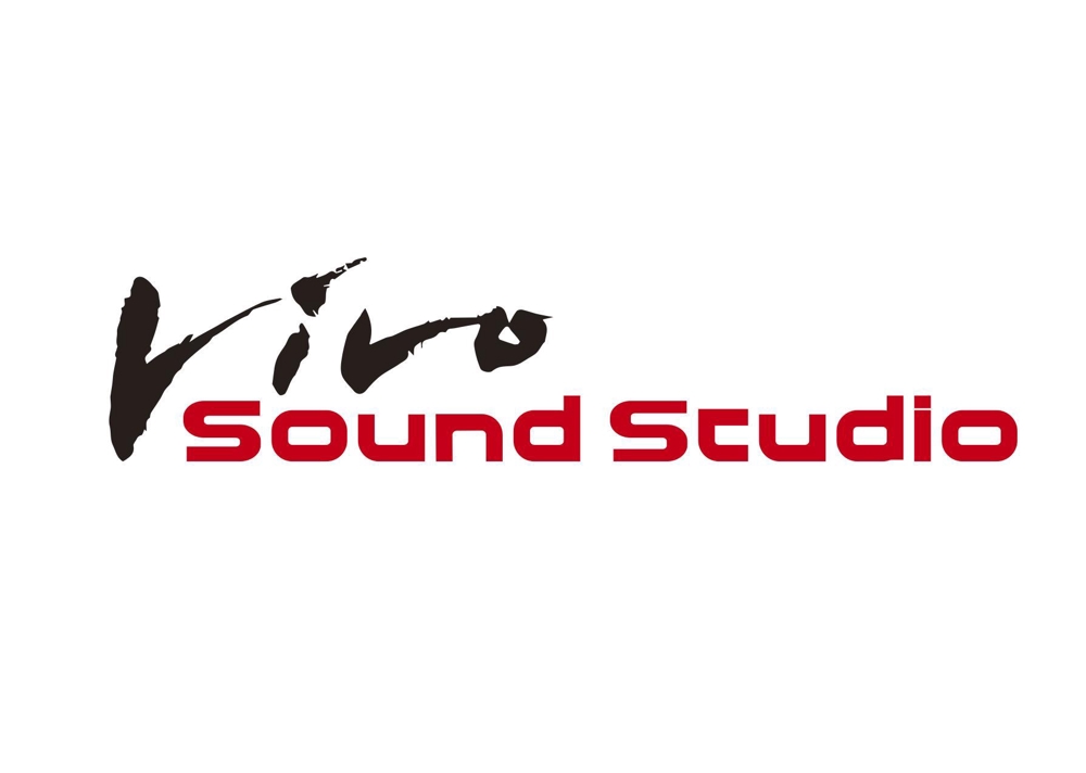 音楽スタジオ「Vivo Sound Studio」のロゴ作成またはブラッシュアップ