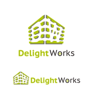 Designtank (akidesigntank-5)さんの不動産会社　「株式会社ディライトワークス」のロゴへの提案