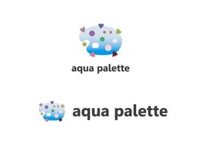 東京都豊島区、板橋区近辺 (tonkoo8000)さんの【急募】サンゴ専門店『aqua palette』のロゴへの提案