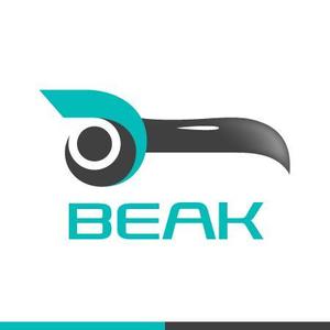 onesixさんのスマートフォン向けアプリ等の開発会社「BEAK株式会社」のロゴへの提案