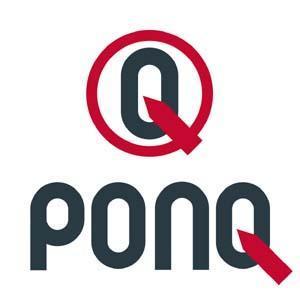 w_a_moon ()さんのカードを持ち歩かなくて良い、カード決済「PONQ」（ポンク）のロゴマークへの提案