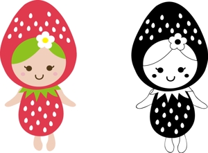 Shizuto (Shizuto-A)さんのイチゴのキャラクターデザインへの提案