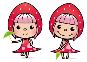 しゅんじんアート工房 (shunjin-artkobo)さんのイチゴのキャラクターデザインへの提案