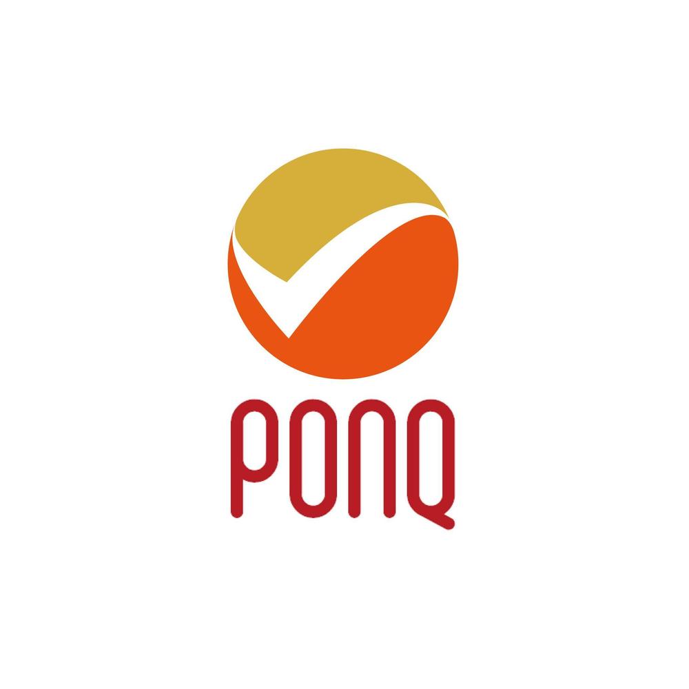 カードを持ち歩かなくて良い、カード決済「PONQ」（ポンク）のロゴマーク