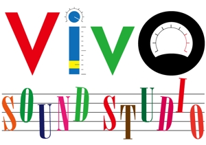 タブララサ (tabularasa)さんの音楽スタジオ「Vivo Sound Studio」のロゴ作成またはブラッシュアップへの提案