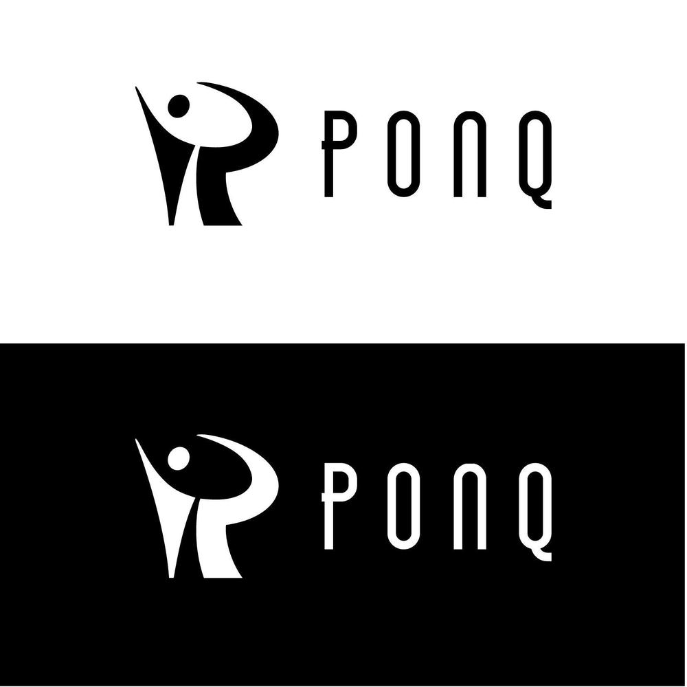 カードを持ち歩かなくて良い、カード決済「PONQ」（ポンク）のロゴマーク