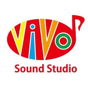 akane_designさんの音楽スタジオ「Vivo Sound Studio」のロゴ作成またはブラッシュアップへの提案