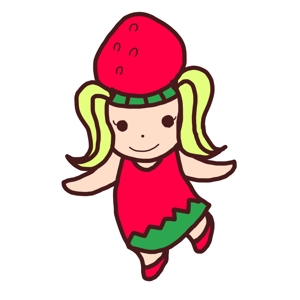 浅羽 ()さんのイチゴのキャラクターデザインへの提案