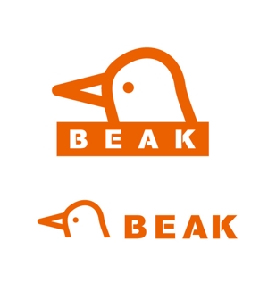 ymdesign (yunko_m)さんのスマートフォン向けアプリ等の開発会社「BEAK株式会社」のロゴへの提案