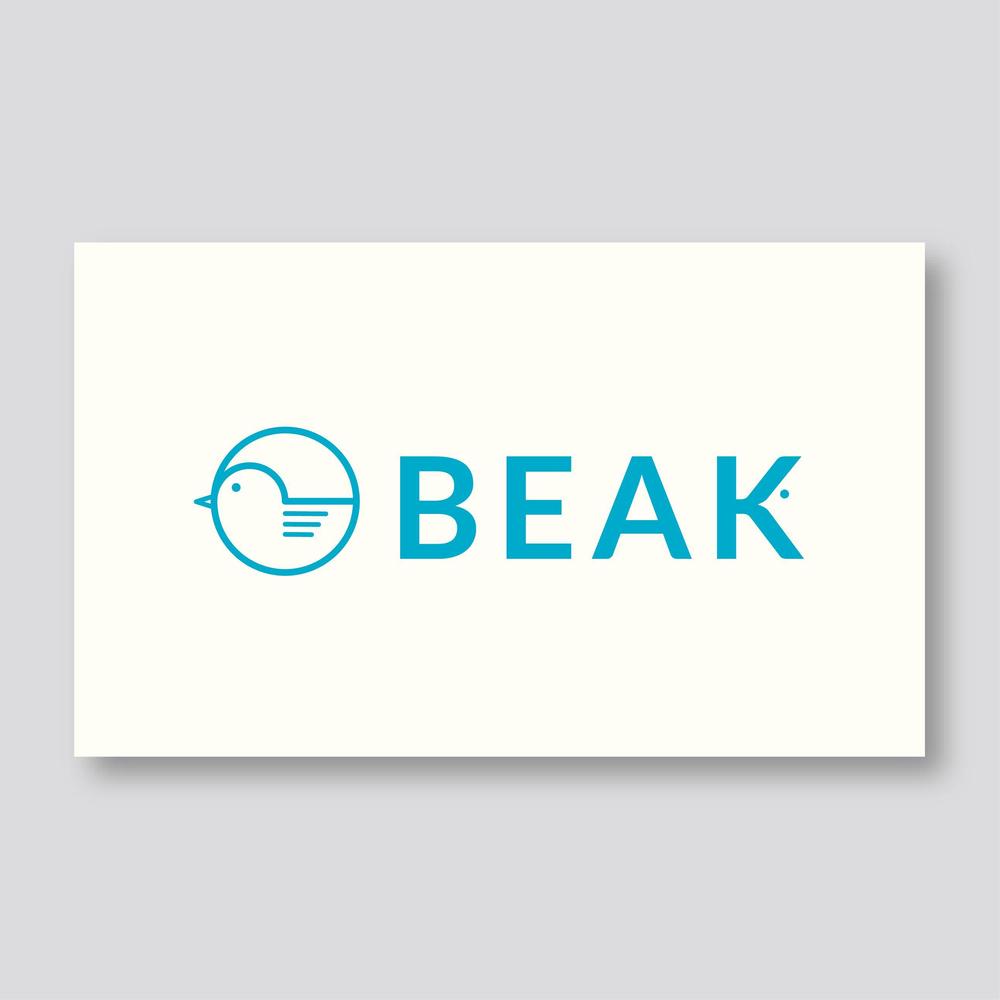 スマートフォン向けアプリ等の開発会社「BEAK株式会社」のロゴ