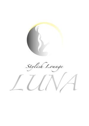 HOTEL LUCY ホテル・ルーシー (hotellucy)さんのラウンジ スナック 「Stylish Lounge LUNA」のロゴへの提案