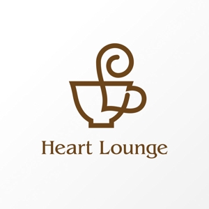 石田秀雄 (boxboxbox)さんの喫茶、飲食店「Heart Lounge」のロゴマークへの提案