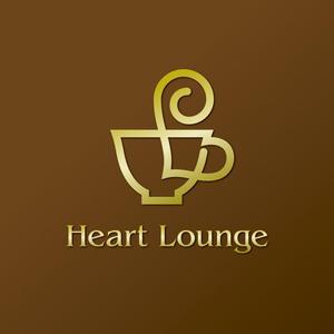 石田秀雄 (boxboxbox)さんの喫茶、飲食店「Heart Lounge」のロゴマークへの提案
