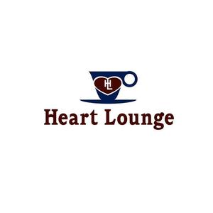 yamahiro (yamahiro)さんの喫茶、飲食店「Heart Lounge」のロゴマークへの提案