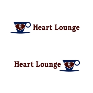 yamahiro (yamahiro)さんの喫茶、飲食店「Heart Lounge」のロゴマークへの提案