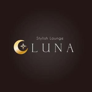 Mosko (Mosko)さんのラウンジ スナック 「Stylish Lounge LUNA」のロゴへの提案